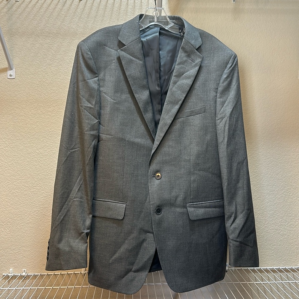 Calvin Klein Grey Work Jacket (Suit)